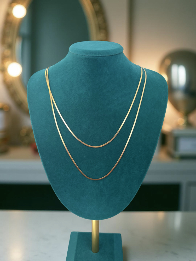 1 | NuMu Jewelry | Mira Snake Chain Necklace ✨