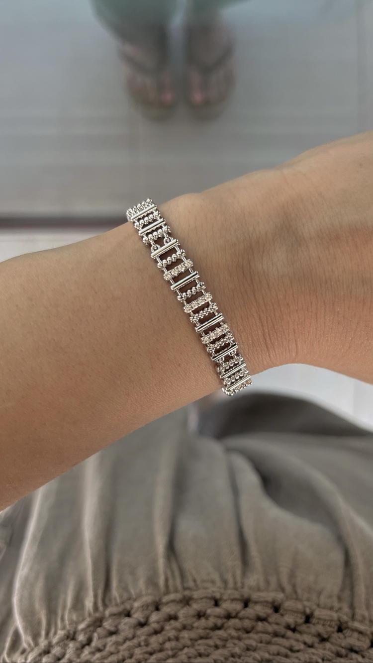 NuMu Jewelry | Selene Bracelet (Silver Tone) ✨