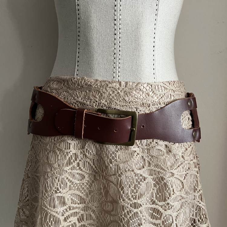 Leather Vintage Belt 1