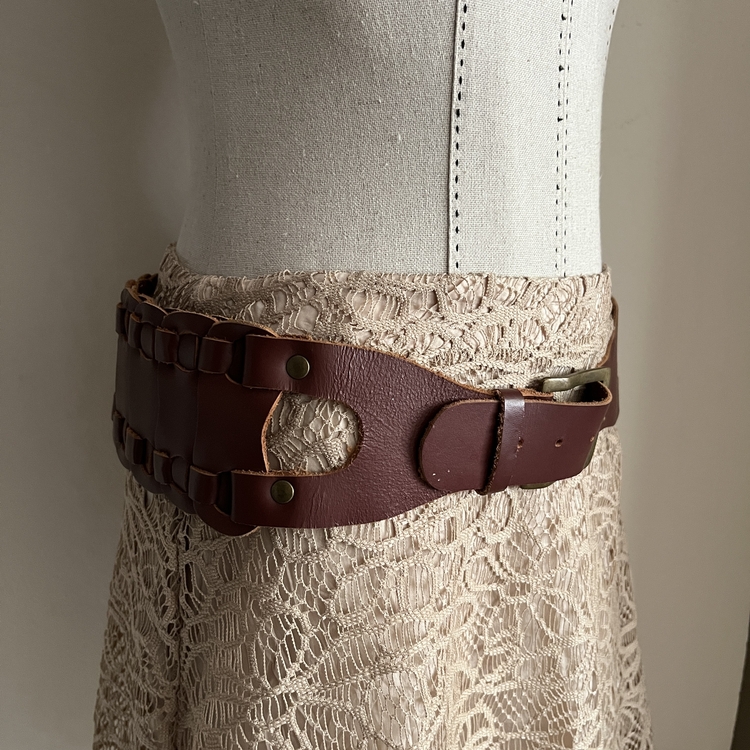 Leather Vintage Belt 1