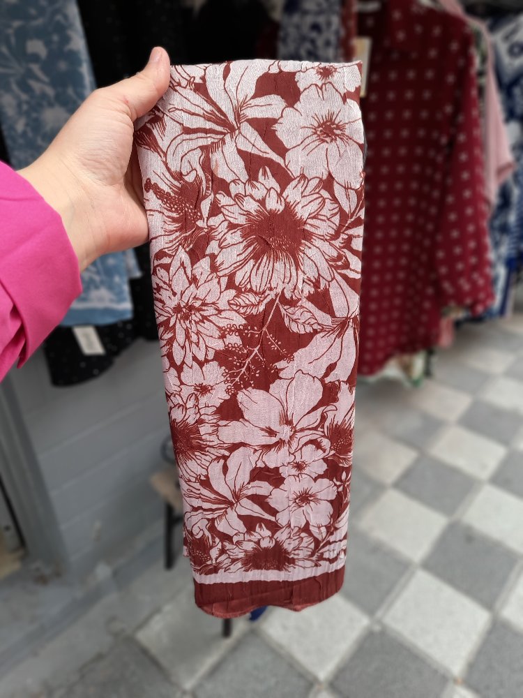 Bambu kraş şal