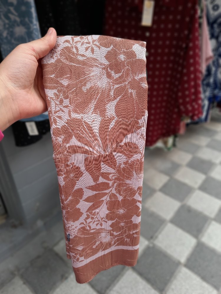 Bambu kraş şal