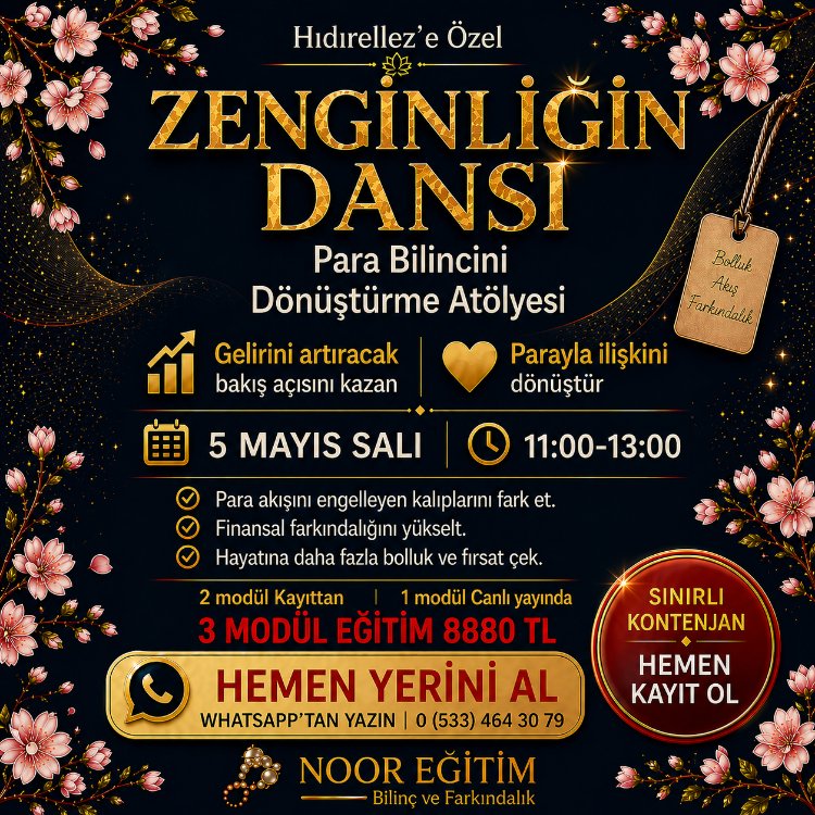 zenginliğin Dansı PARA BİLİNCİNİ DÖNÜSTÜR 