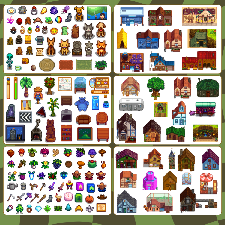 stardew valley sticker seti 