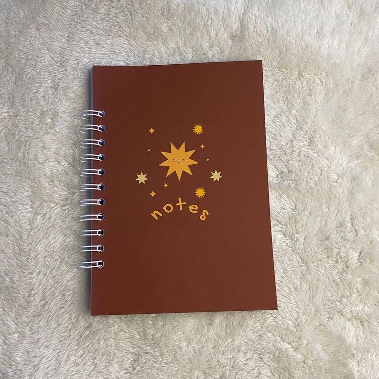 yıldızlı notes defter