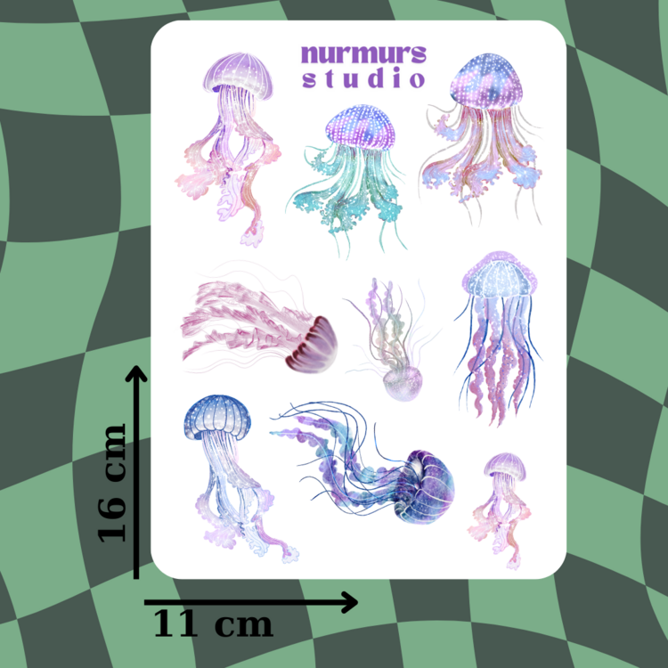 jellyfish sticker