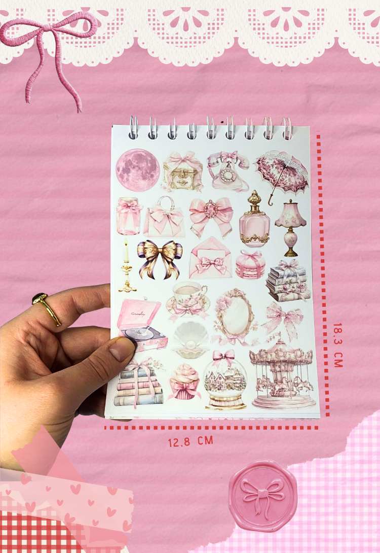 Pink Sticker Book