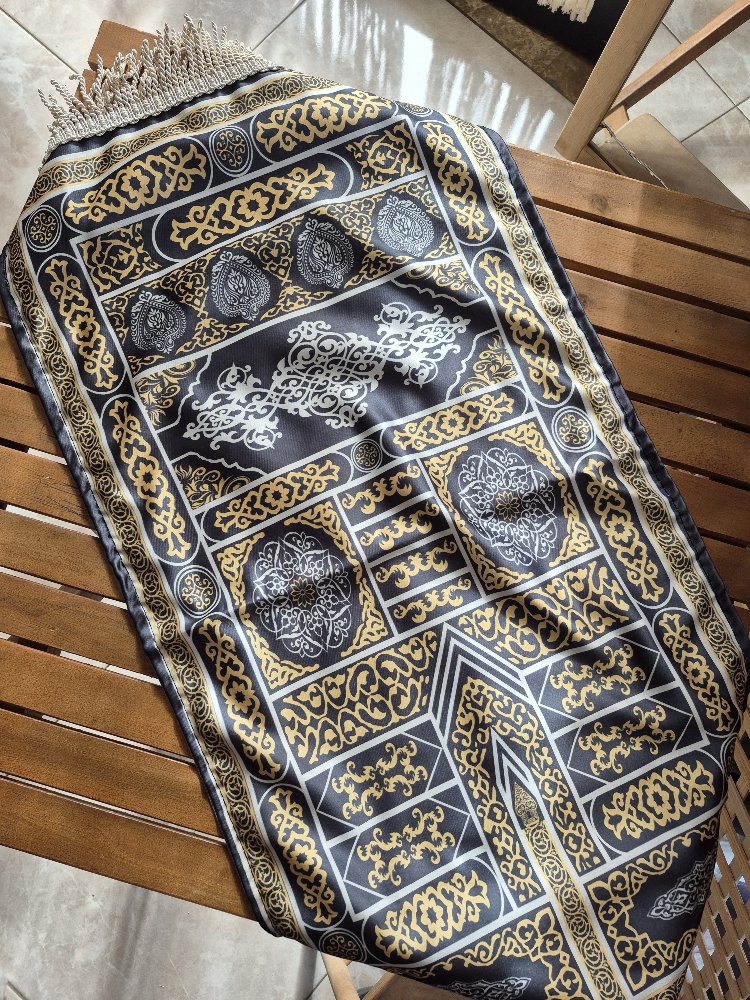 Çocuk Seccadesi Kabe Örtüsü Astarlı 40x80