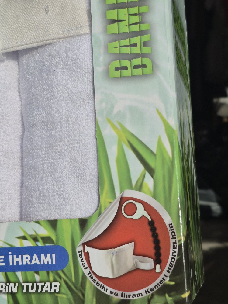 Yetişkin ihram Seti Bambu (110cm-220cm )
