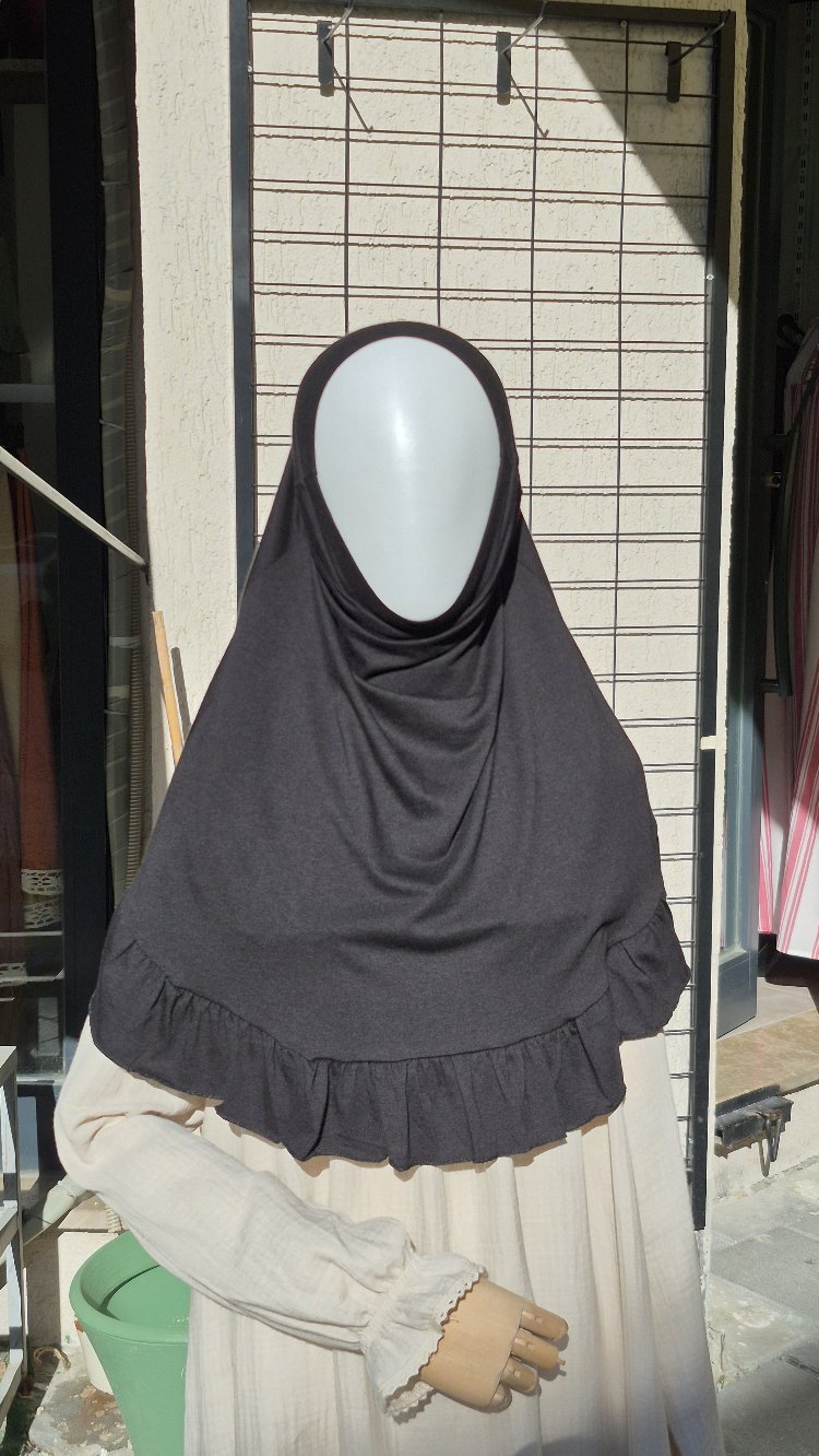 Çocuk Pratik Başörtü (Siyah)
