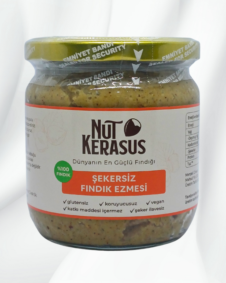 Şekersiz Fındık Ezmesi - 350 gr.