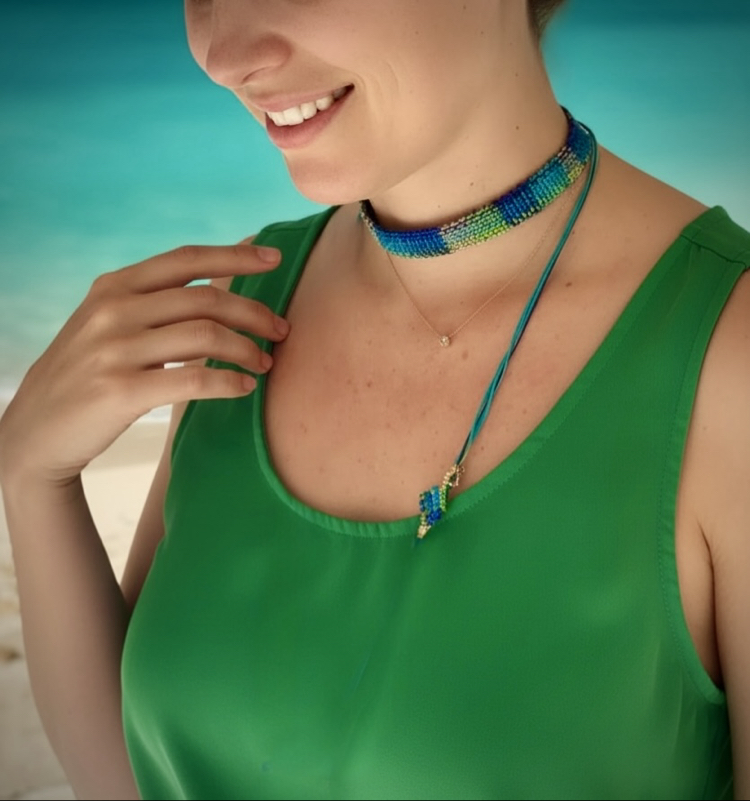 Choker - tasma kolye 
