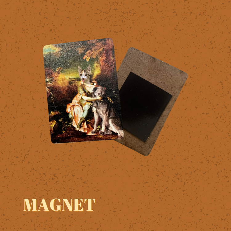 Portrait of Lenin in Fancy Dress Magnet