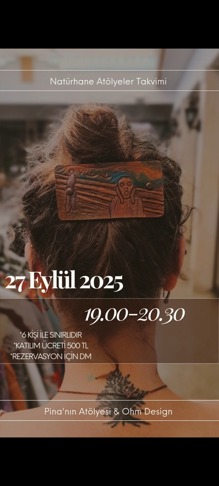 Deri Toka Workshop 27 Eylül Cumartesi