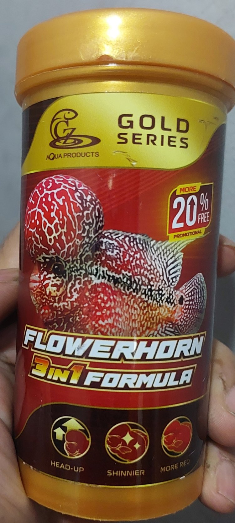 CZ Help Gold Flowerhorn 3 'lü formül