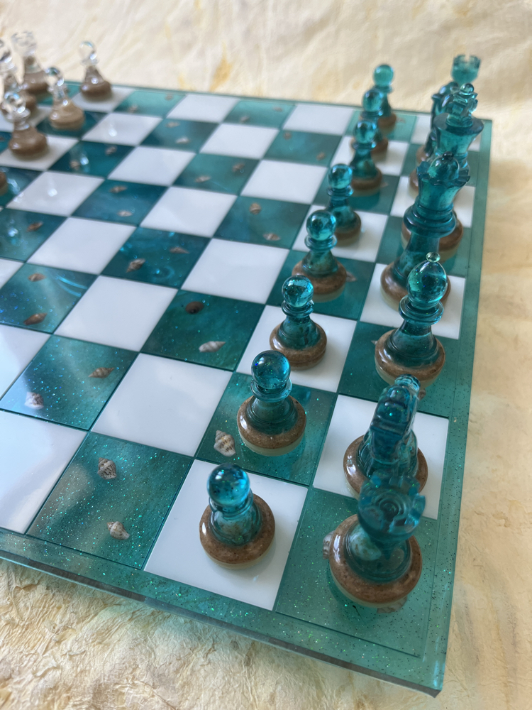 Epoksi Satranç Takımı