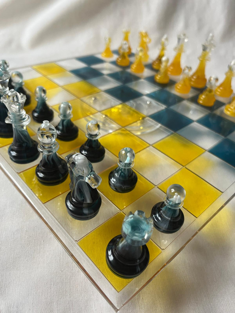 Epoksi Satranç Takımı 