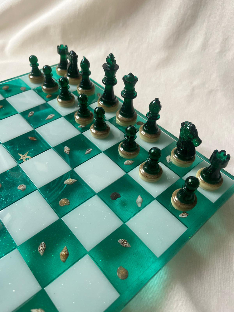Epoksi Satranç Takımı