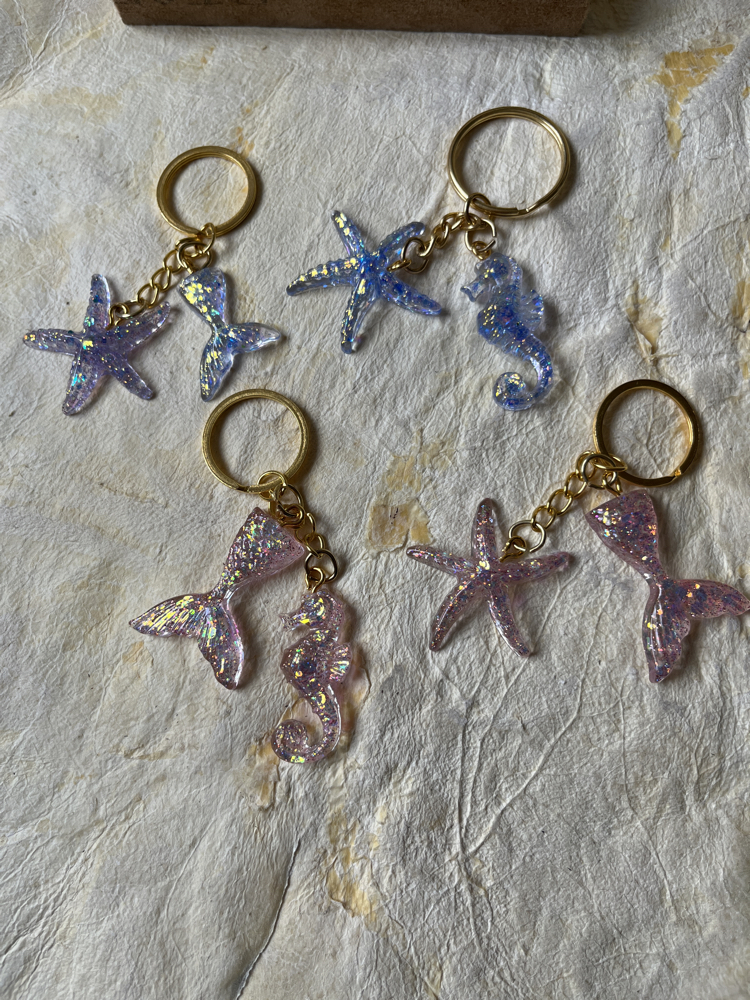 Epoksi Charm Anahtarlık