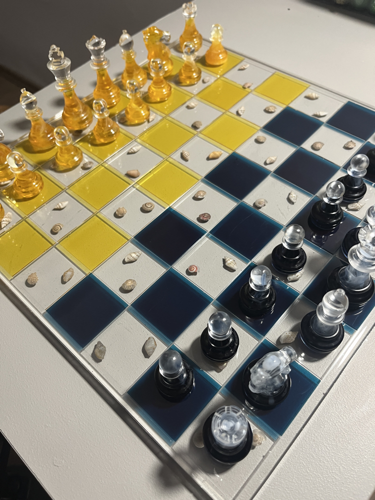 Epoksi Satranç Takımı 