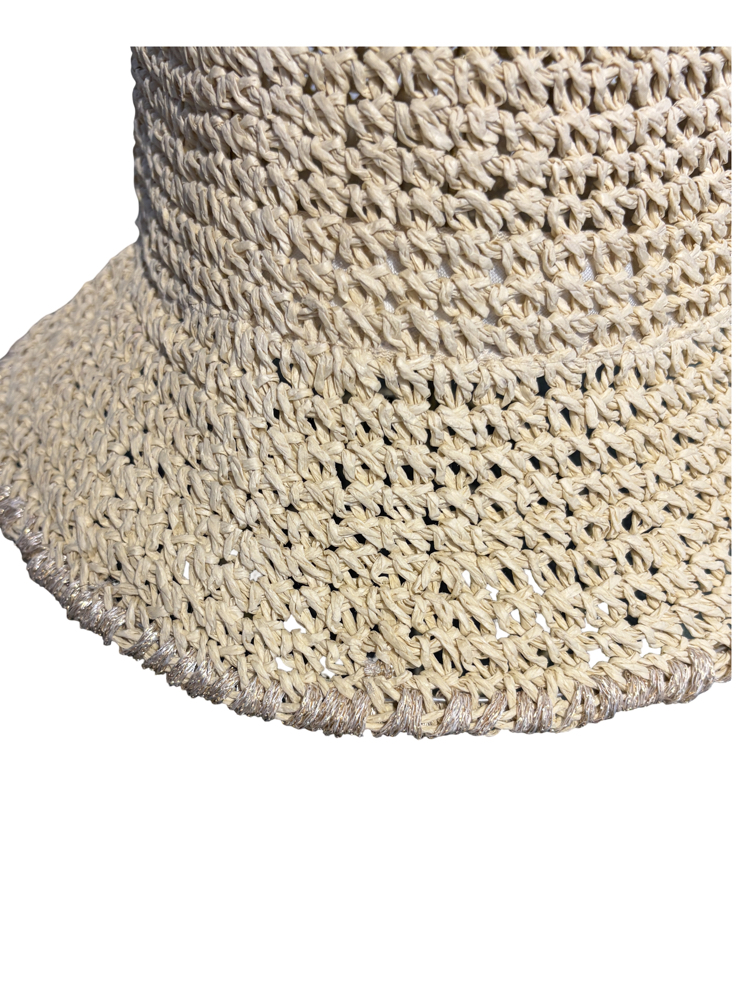 Rafya Bucket Şapka