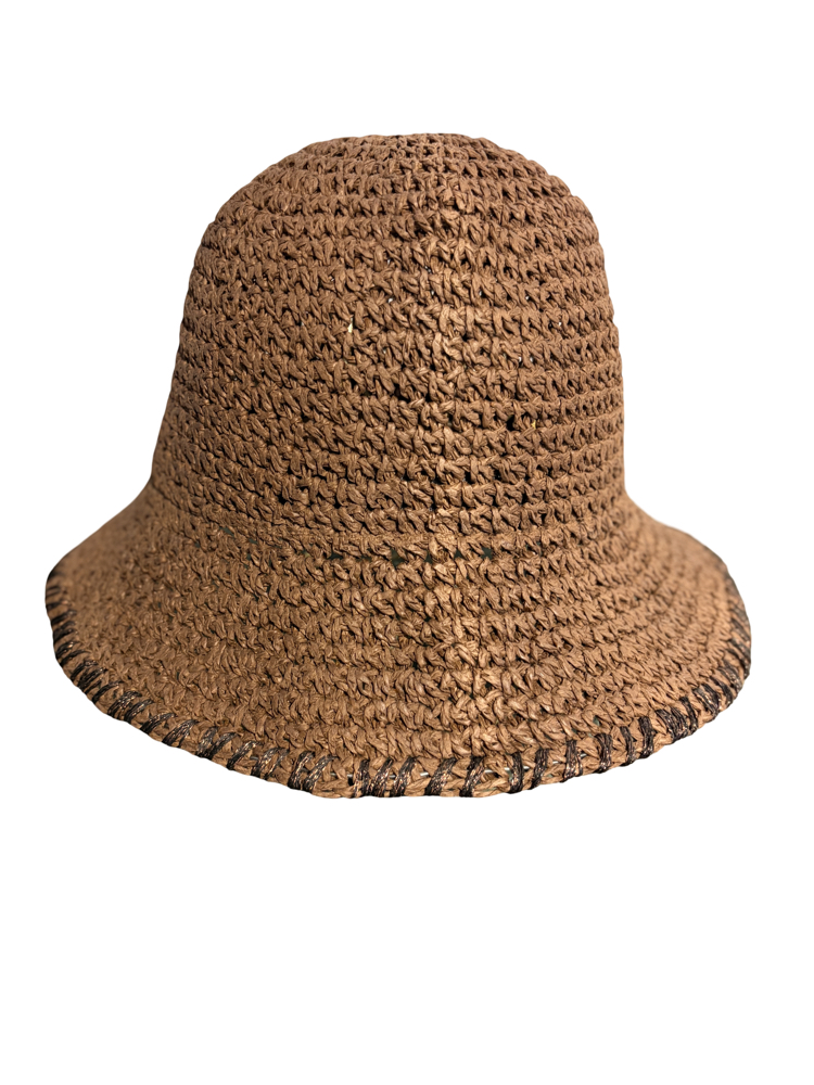 Rafya Bucket Şapka