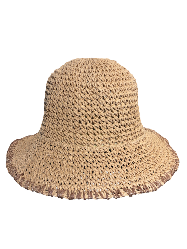 Rafya Bucket Şapka
