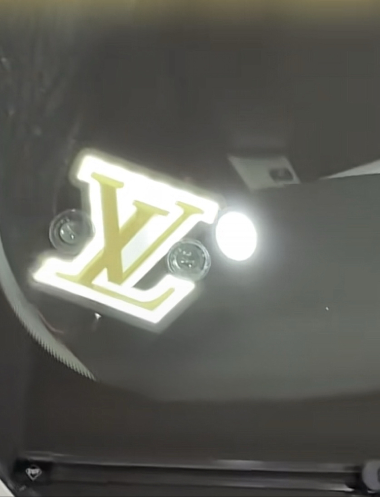 Lv Işıklı Neon Vantuzlu Led