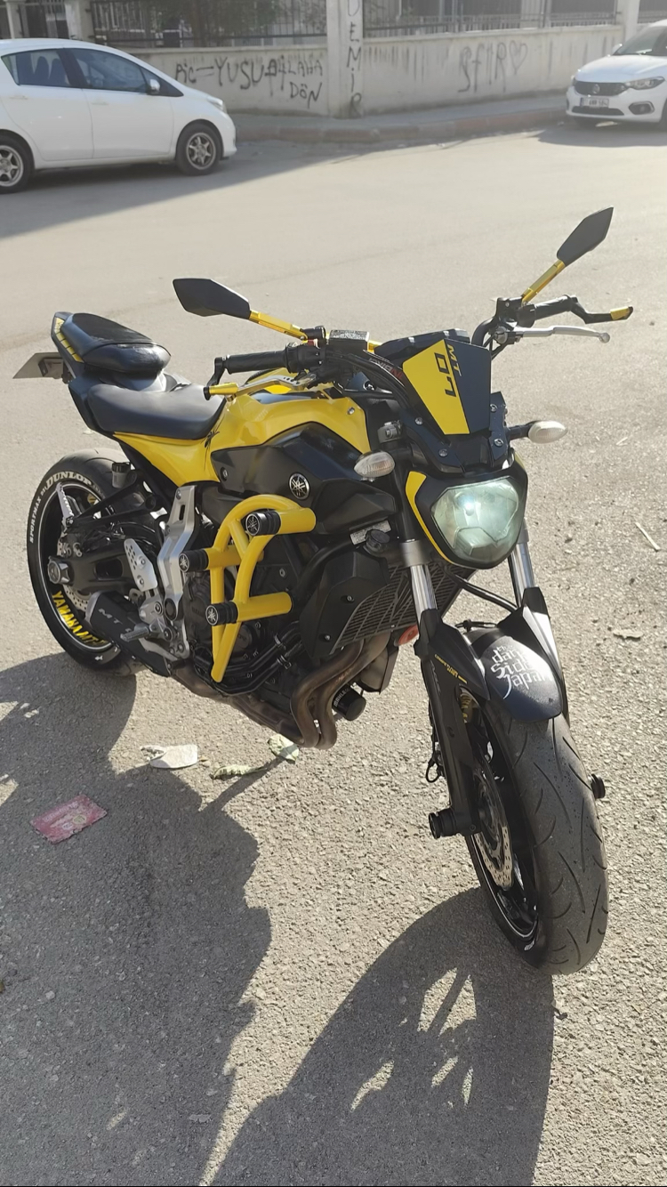 MT-07 KORUMA DEMİRİ (SARI)