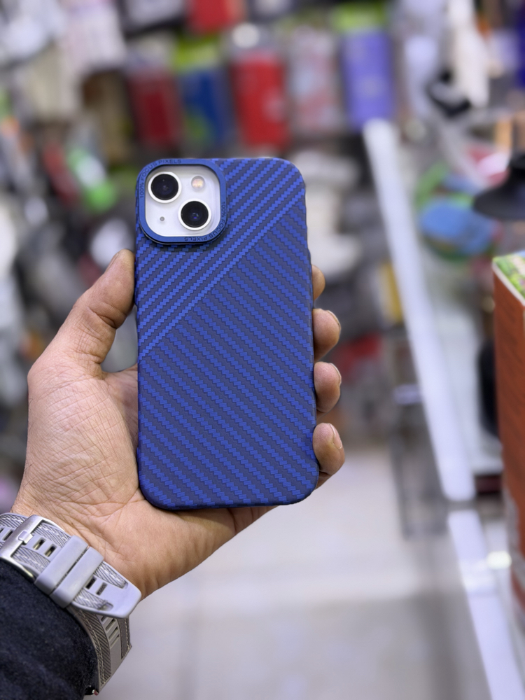 iPhone 13 – 14 Uyumlu KARBON Telefon Kılıfı
