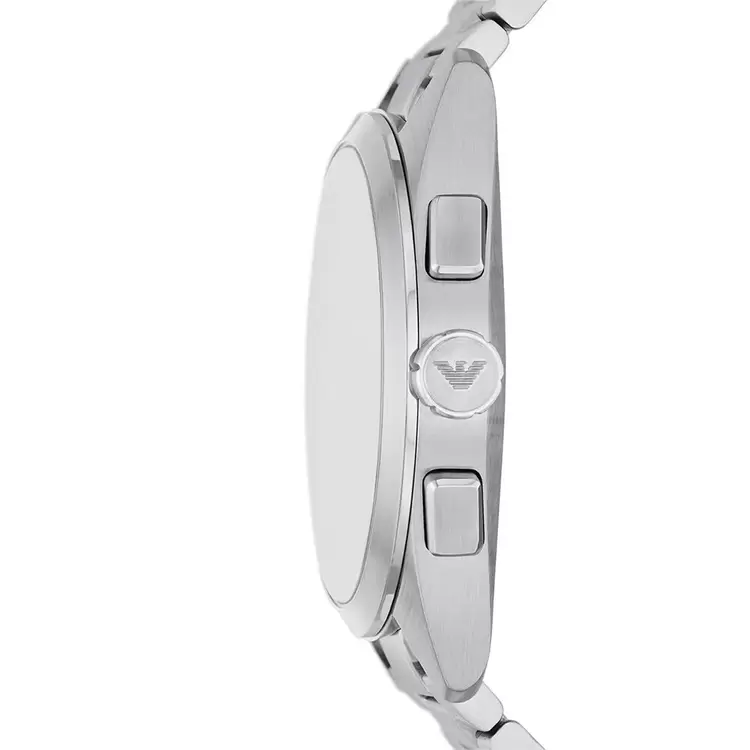 Emporio Armani AR11541 Erkek Kol Saati – Mavi Kadran / Çelik / Kronograf