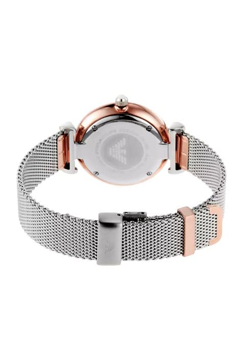 Emporio Armani AR2067 Kadın Kol Saati – İnci Kadran / Rose Gold / Milaneze
