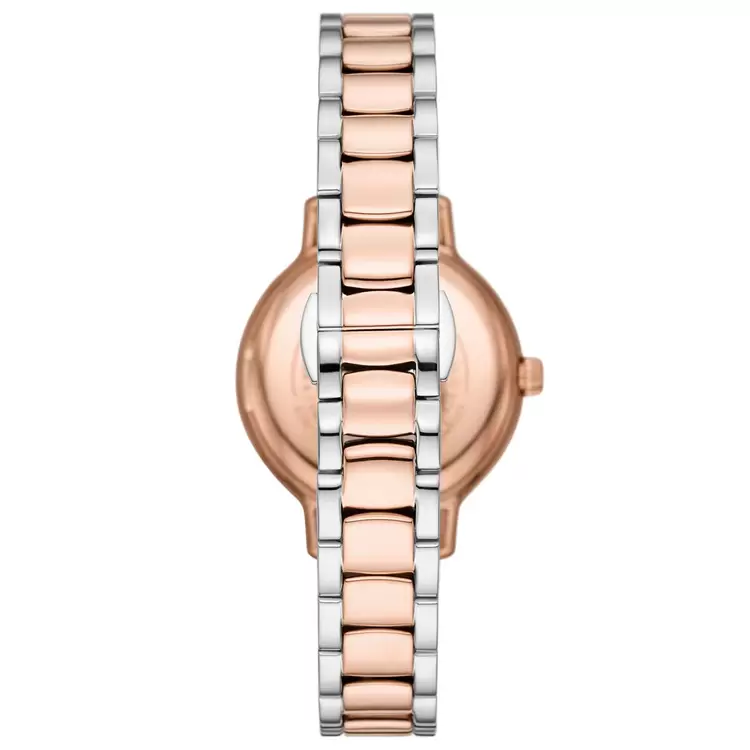 Emporio Armani AR11499 Kadın Kol Saati – Rose Gold / İki Ton / Kristalli
