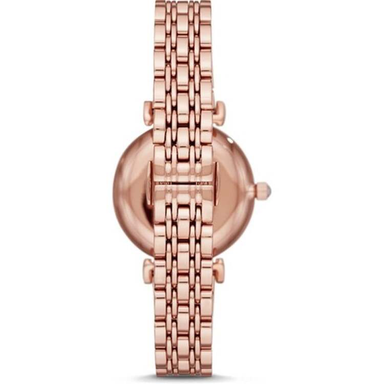 Emporio Armani AR11267 Kadın Kol Saati – Rose Gold / Beyaz Kadran / 32 mm