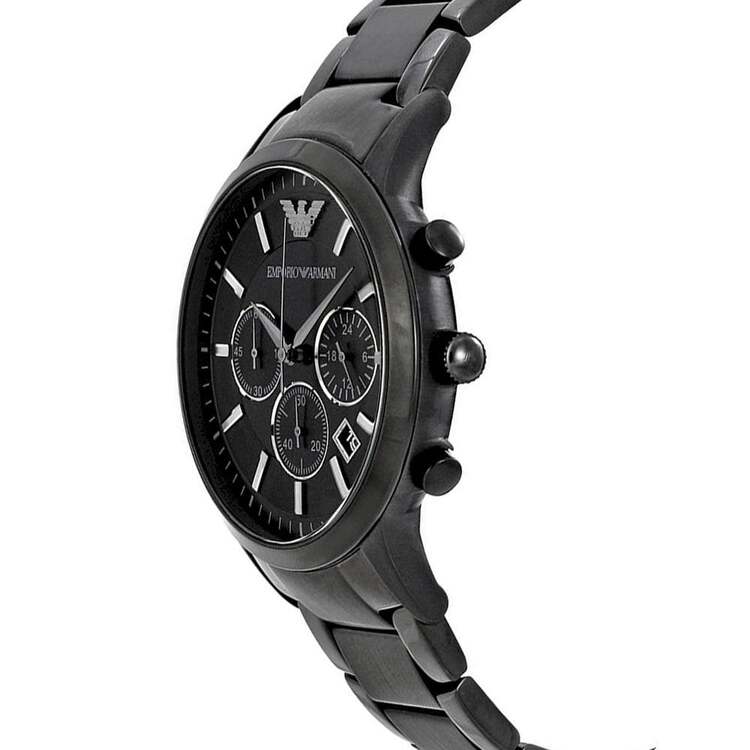 Emporio Armani AR2453 Erkek Kol Saati – Siyah / Chronograph / 43 mm