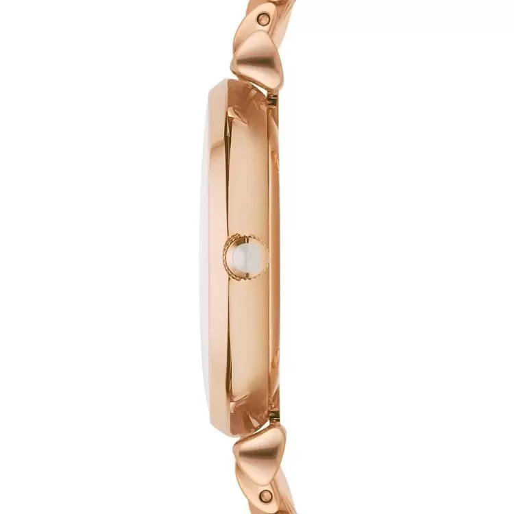 Emporio Armani AR1909 Kadın Kol Saati – Rose Gold / Beyaz Kristalli Kadran / 32 mm