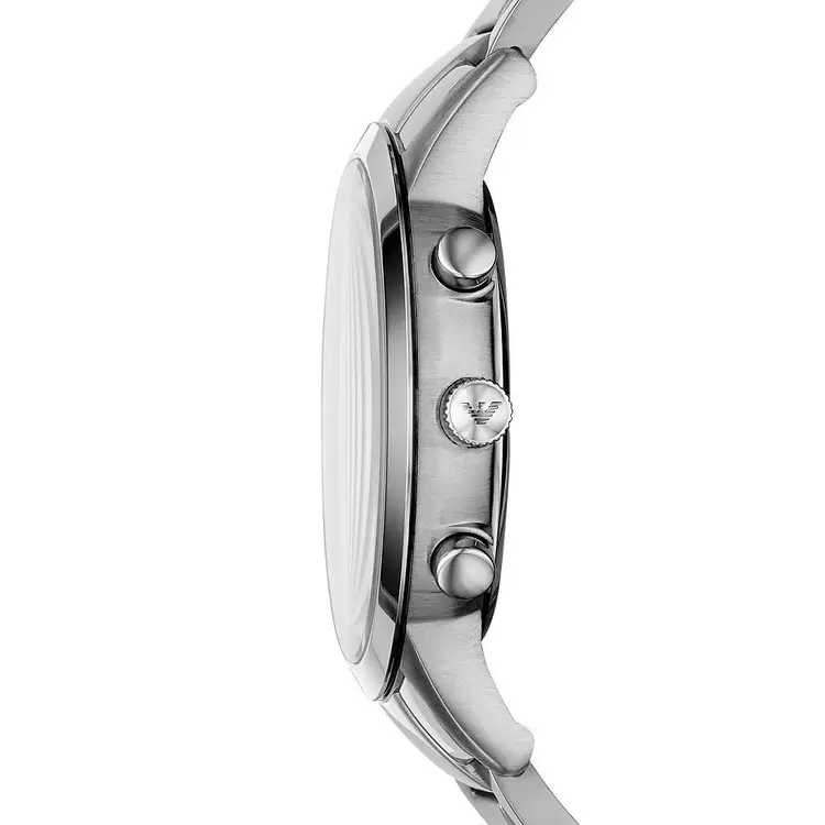 Emporio Armani AR11458 Erkek Kol Saati – Mavi Kadran / Çelik / Kronograf