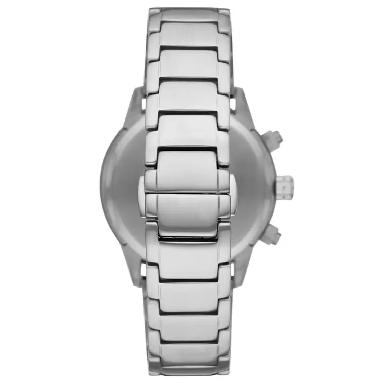 Emporio Armani AR11306 Erkek Kol Saati – Mavi Kadran / Çelik Bilezik / Kronograf