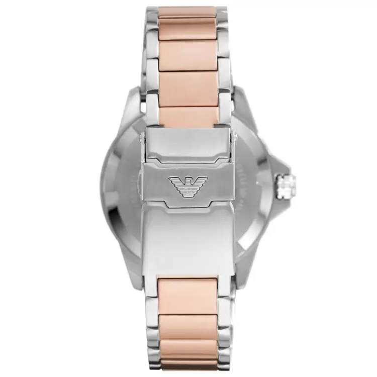 Emporio Armani AR11340 Erkek Kol Saati – Diver Stil / Kahverengi Kadran / 10 ATM