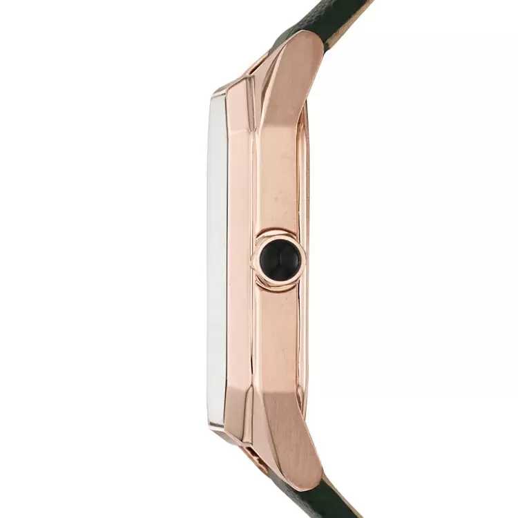 Emporio Armani AR11149 Kadın Kol Saati – Rose Gold Kasa / Yeşil Deri / Inci Kadran