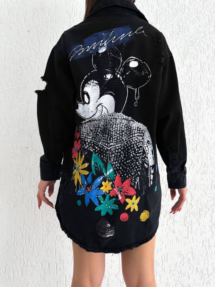 MİCKEY MOUSE BAYAN KOT CEKET