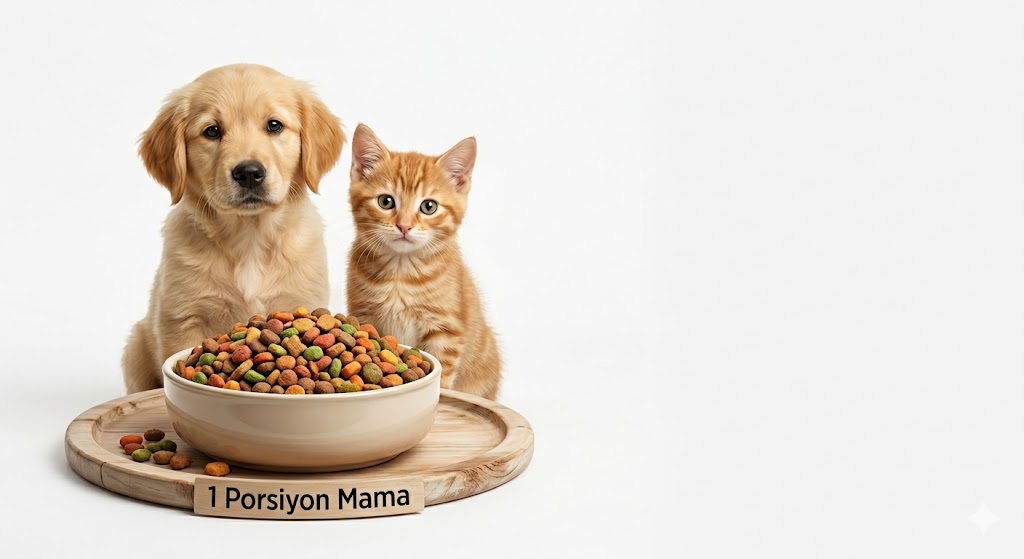 Sokak dostları için 20 TL'lik mama (Bir porsiyon)