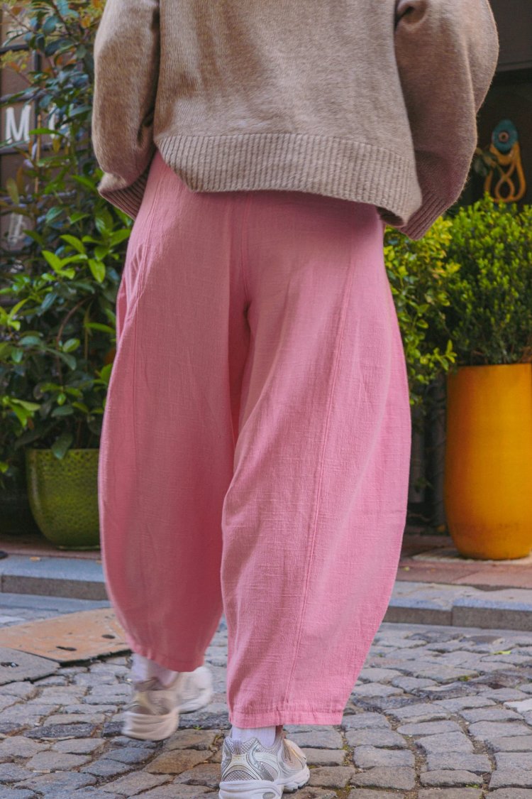 Oiki Pembe Balon Pantolon