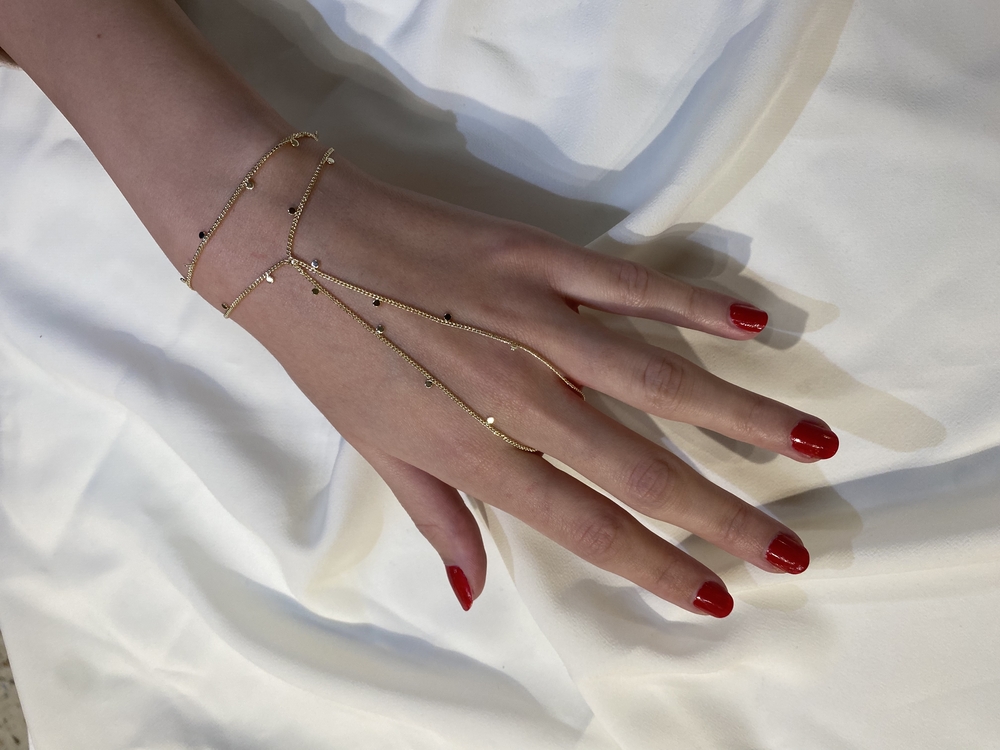 Gold/Gümüş Mini Yuvarlak Detaylı Şahmeran