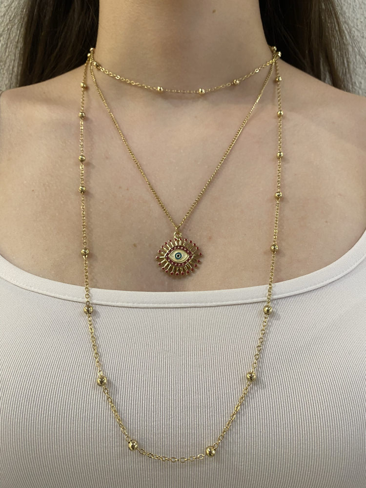 Gold/Silver Hera Kolye