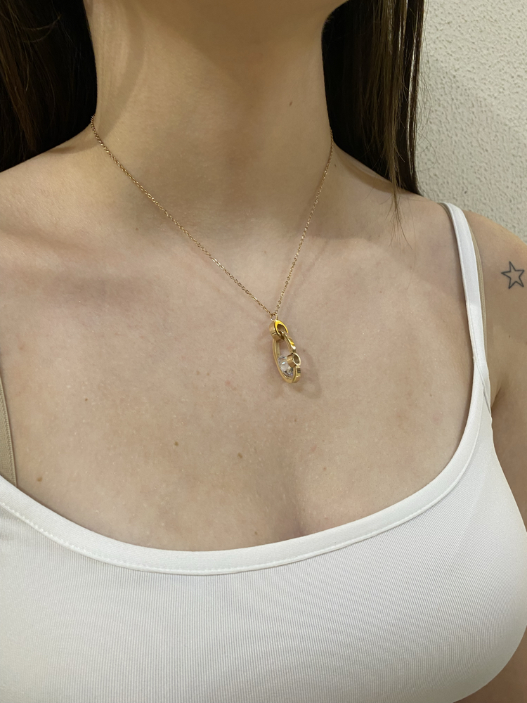 Gold/Silver Zena Kolye