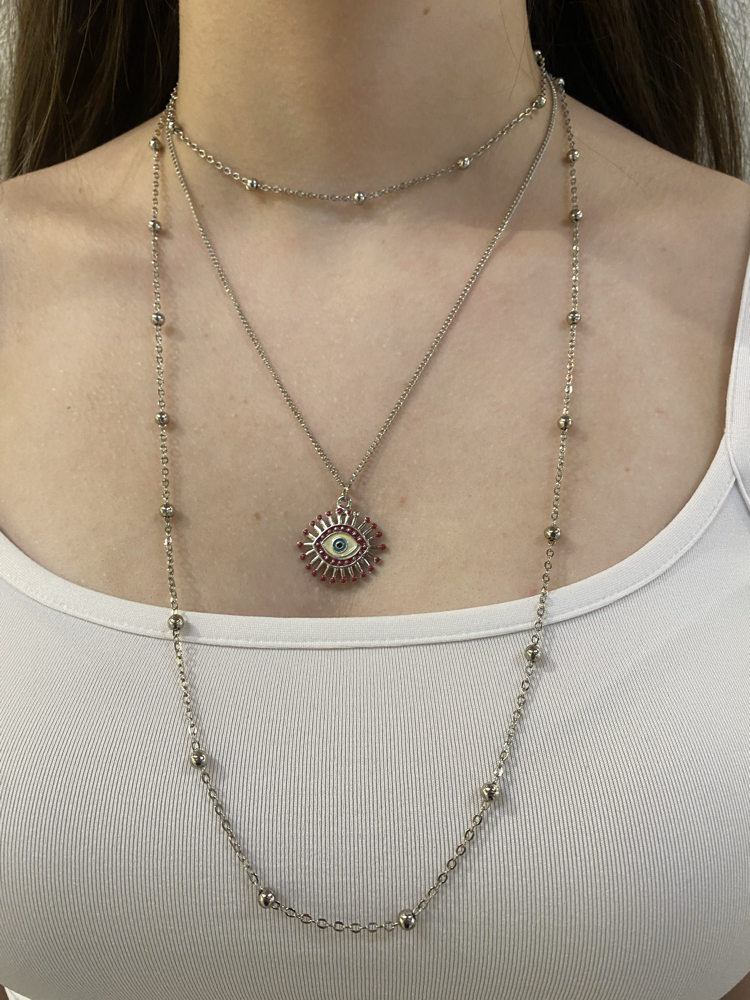 Gold/Silver Hera Kolye