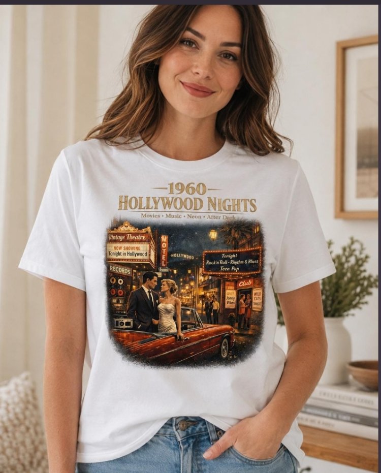 HOLYWOOD 1960 / TİŞÖRT