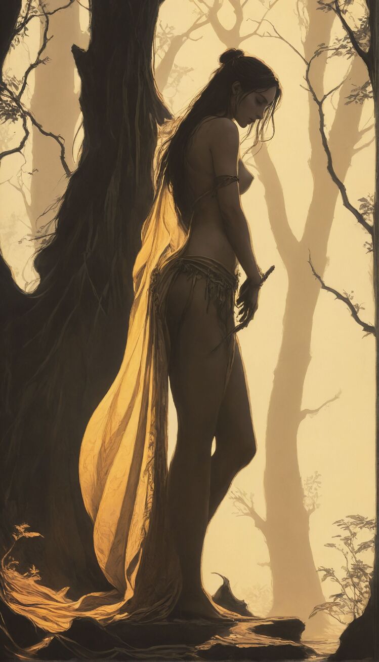 Nu In Forest 