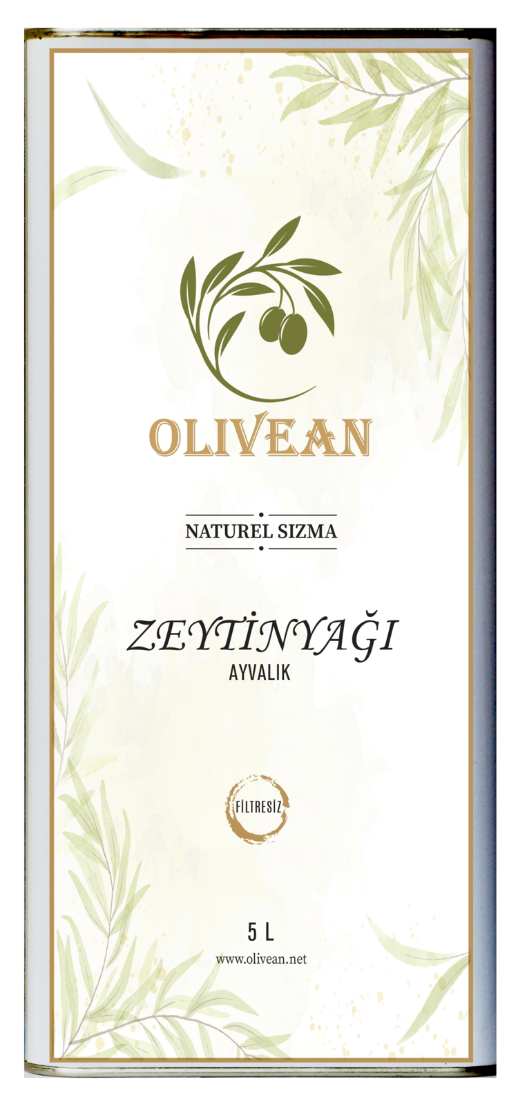 2025-2026 / Olivean Naturel Sızma Zeytinyağı - 5 Litre